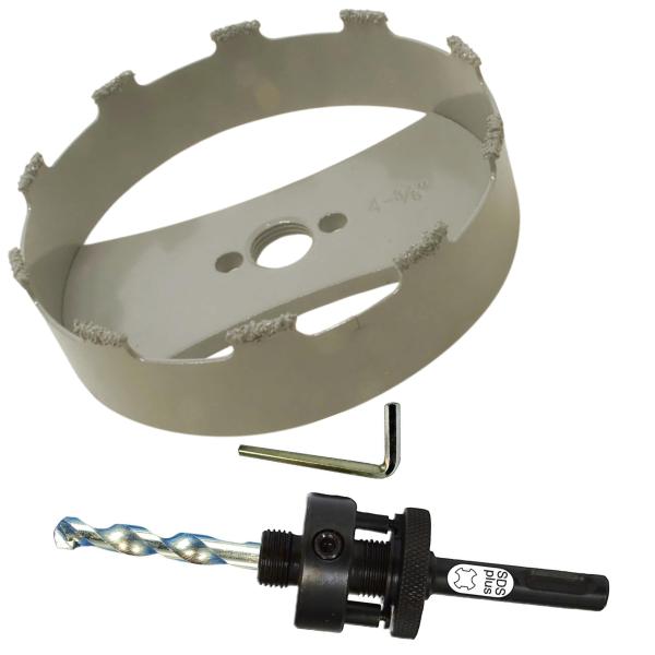 4 3/8 Hole Saw for Recessed Lighting Hole Saw Arbo...