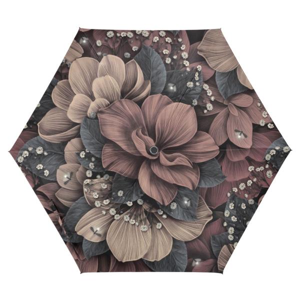 【並行輸入品】ZENWAWA Travel Umbrella Graphic (Luxury Mys...