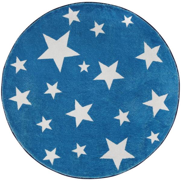 Topotdor Stars Round Rug Starry Sky Stars Area Rug...