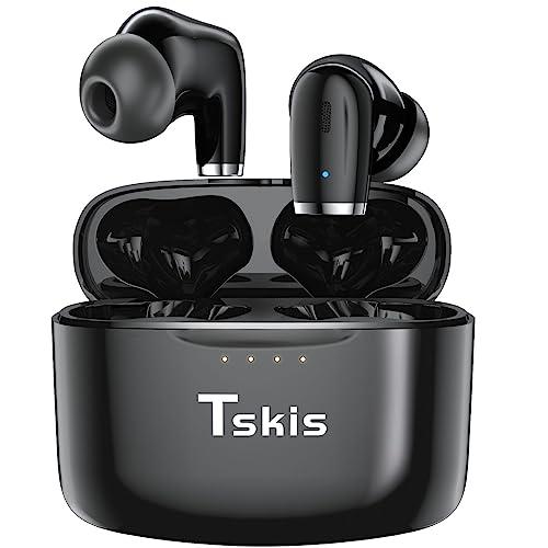 TSKIS True Wireless Earbuds Bluetooth 5.3 Built in...