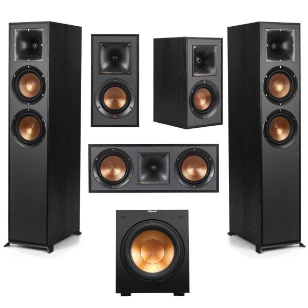 Klipsch Reference 5.1 Home Theater System Bundle w...