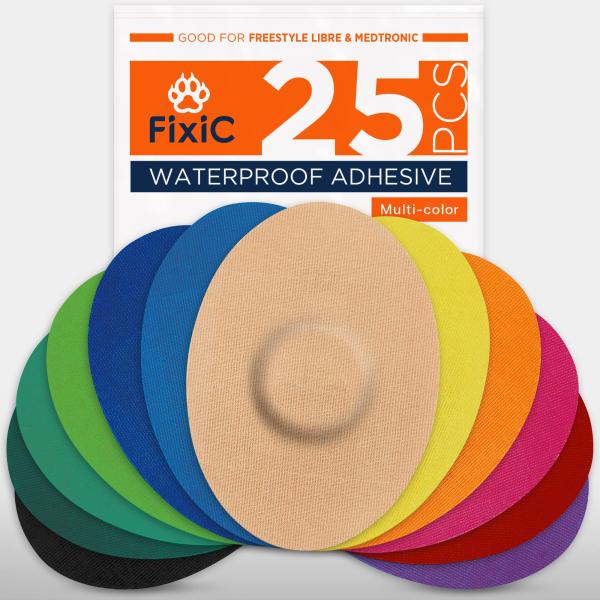 【並行輸入品】FixiC Freestyle Adhesive Patches 25 PCS   G...