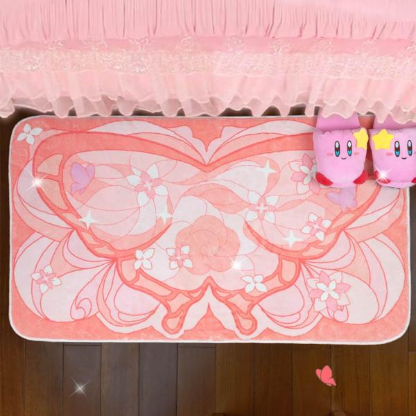 【並行輸入品】BelugaDesign Butterfly Rug | Cute Kawaii Fl...