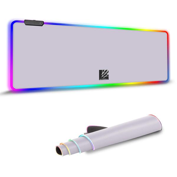 LETGOALL RGB マウスパッド Lサイズ LEDマウスマット 14種類の照明モード 滑らかな...