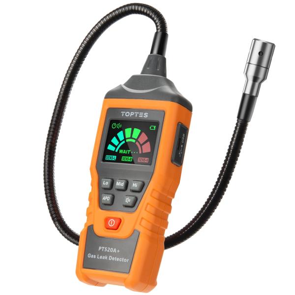 【並行輸入品】充電式ガス検知器 TOPTES PT520A+ 天然ガス検知器 都市ガスのメタン、プロ...
