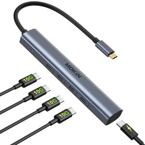 【並行輸入品】USB Cハブ 10Gbps USB C スプリッター USB C 3.1 100W PDポート USB C to USB Cハブ