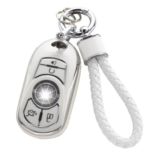 【並行輸入品】シルバー キーフォブカバー, ビュイックB用, for Buick b YO&amp;YOYE...