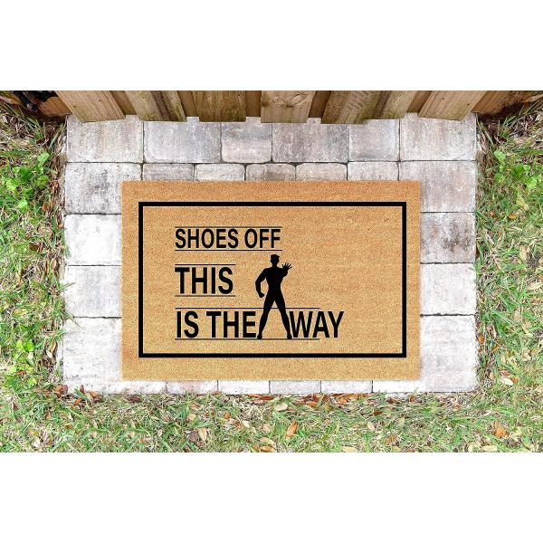 【並行輸入品】Shoes Off Doormat | Shoes Off This is The W...