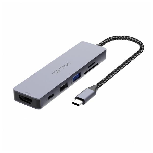 USB Cハブ アダプター USB Cドングル MacBook Pro用 4K HDMI USB3....