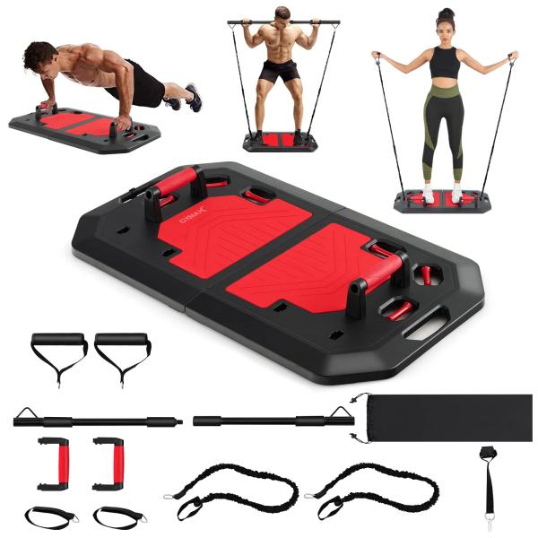 【並行輸入品】GYMAX Push Up Board, Multi Functional 12 in...