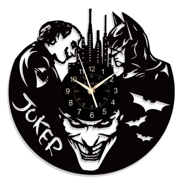 SANDIKSHA Super Hero LED Wall Clock 7 Color Light ...