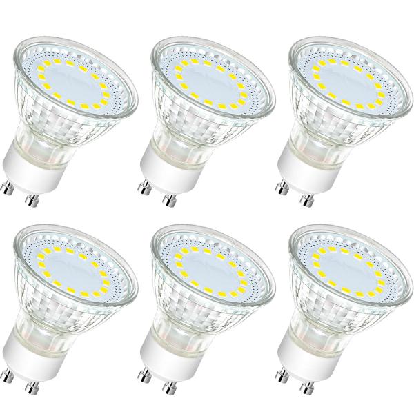 【並行輸入品】Kondras 6 Pack GU10 LED Light Bulbs 4W 50wa...