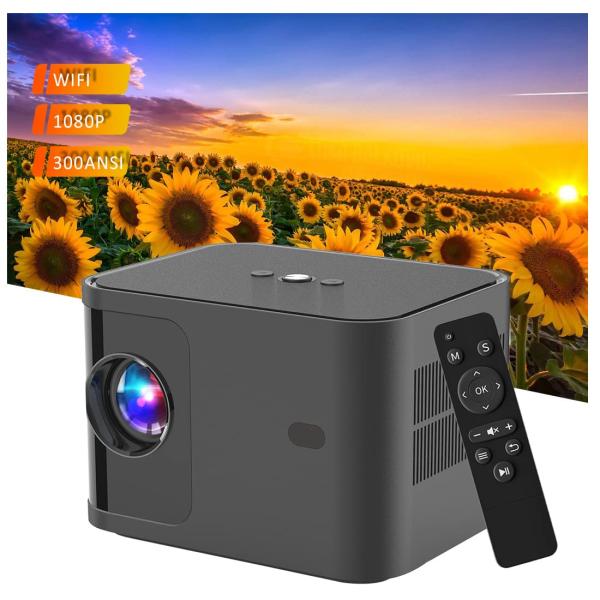 WiFi Projector Laptop Outdoor Projector PC Native ...