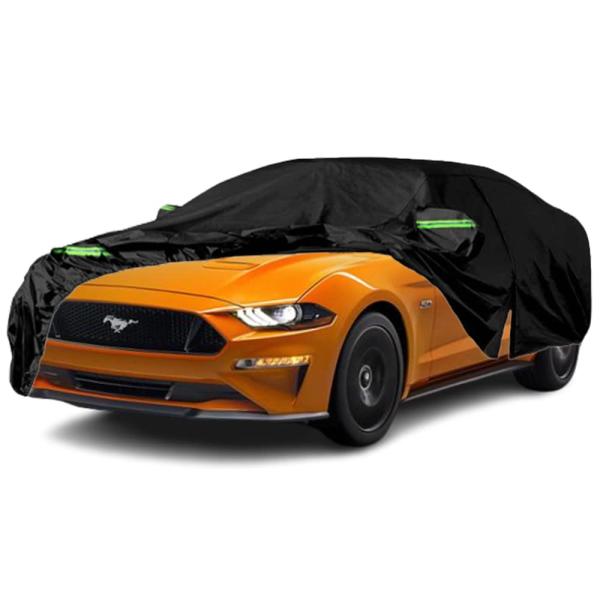 【並行輸入品】Qnmittry 防水カーカバー 2015 2023 Ford Mustang対応 6...