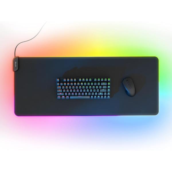 HYTE CNVS インテンス プレイマット:カスタム RGB LED 50-ピクセル qRGB ア...