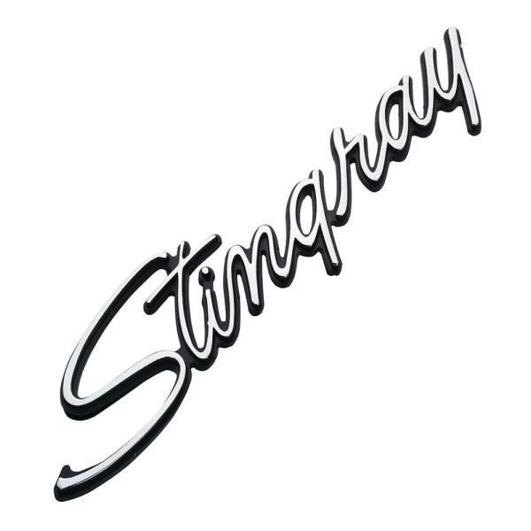 【並行輸入品】1x スティングレイエンブレム 3Dデカールバッジ フロントフェンダー トリムパーツ ...