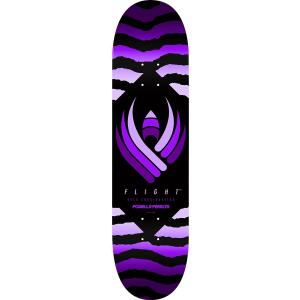 【並行輸入品】Powell Peralta Flight Safari スケートボードデッキ パープル 8.5インチ x 32インチ　