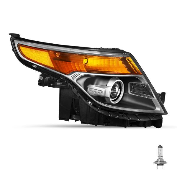 【並行輸入品】SOCKIR プロジェクターヘッドライトアセンブリ 電球付き 2011 2015 フォ...