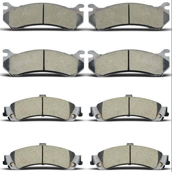 【並行輸入品】ブレーキパッド D834 D785 セラミックブレーキディスクパッド キャデラック エ...