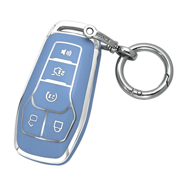 【並行輸入品】Yonmcfn for Ford and for Lincoln Key fob Co...