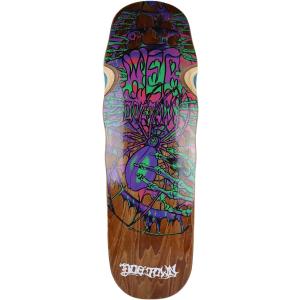 【並行輸入品】Dogtown オールドスクール スケートボードデッキ ウェブプール ブラウン/ホワイト 9.25インチ x 32.25インチ　