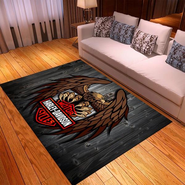 【並行輸入品】Motorcycle Rug,Harley Davidson,Harley David...