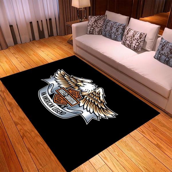 【並行輸入品】Home Decor Rug, Legend Rug, Motorcycle Rug,...