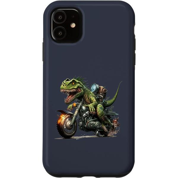 iPhone 11 T-Rex Dino Riding a Motorcycle Case　並行輸入...