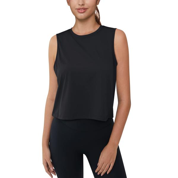 【並行輸入品】TACVASEN Womens Crop Tops UPF 50+ Workout C...