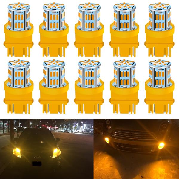 【並行輸入品】UNXMRFF 3157 LED電球 アンバー ウィンカー電球 スーパーブライト 31...