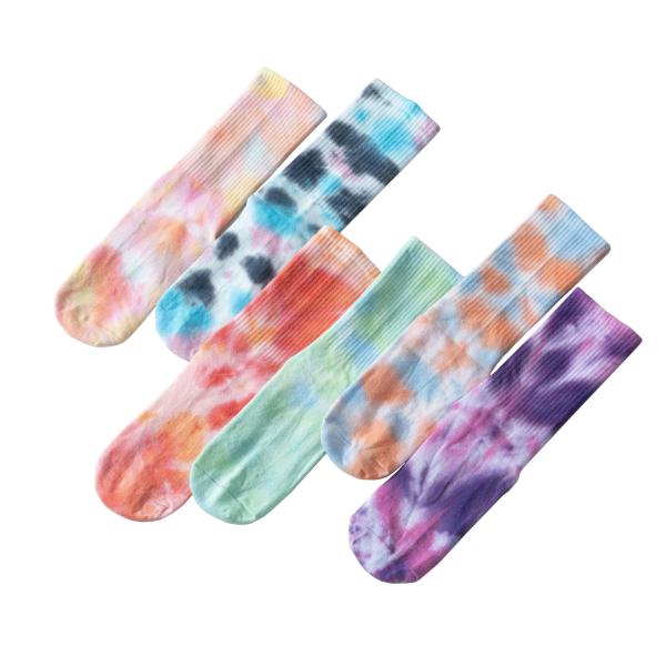 【並行輸入品】Ymeter 6 Pairs Tie Dye Yoga Pilates Socks L...