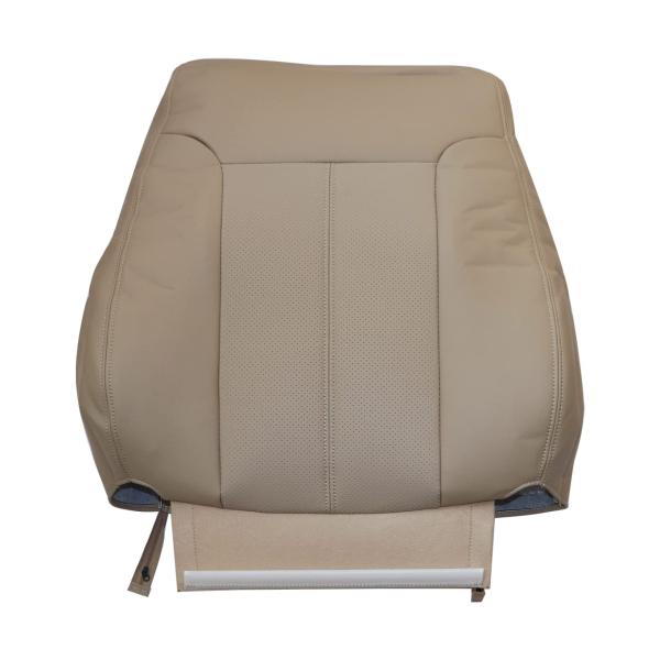 【並行輸入品】NLQR 運転席側トップ リーンバックシートカバー 交換用 レザー タン フォード F...