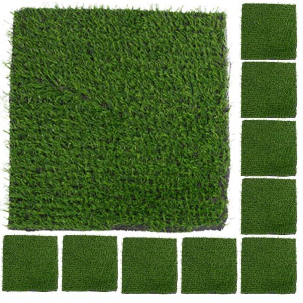 【並行輸入品】POPETPOP Fake Grass Pads 10pcs Chicken Nest...