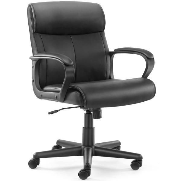 【並行輸入品】OLIXIS Office Desk Chair with Padded Armres...