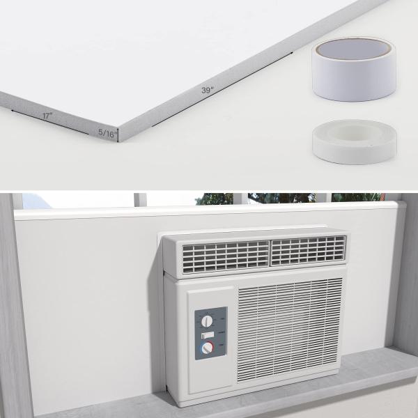 Window Air Conditioner,Side Insulated Foam Panel, ...