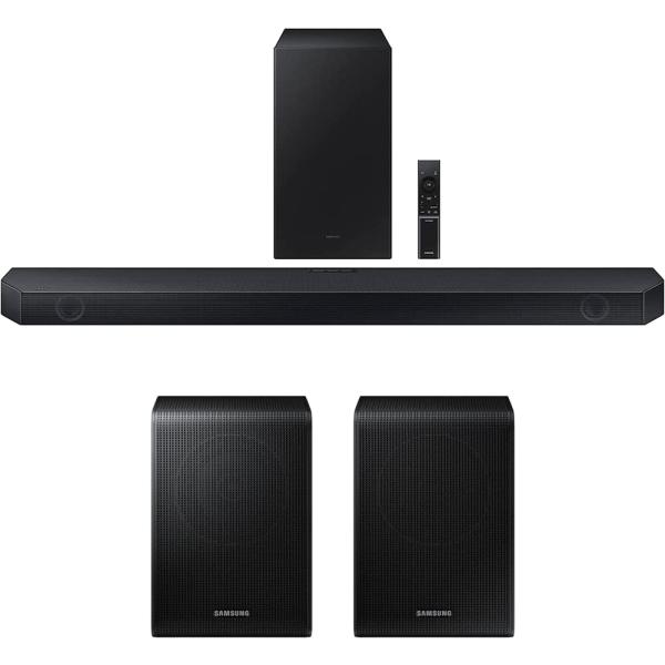 SAMSUNG HW Q600C 3.1.2ch Soundbar and Subwoofer wi...