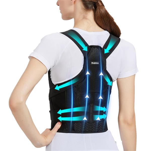 【並行輸入品】Back Brace Posture Corrector for Women and ...