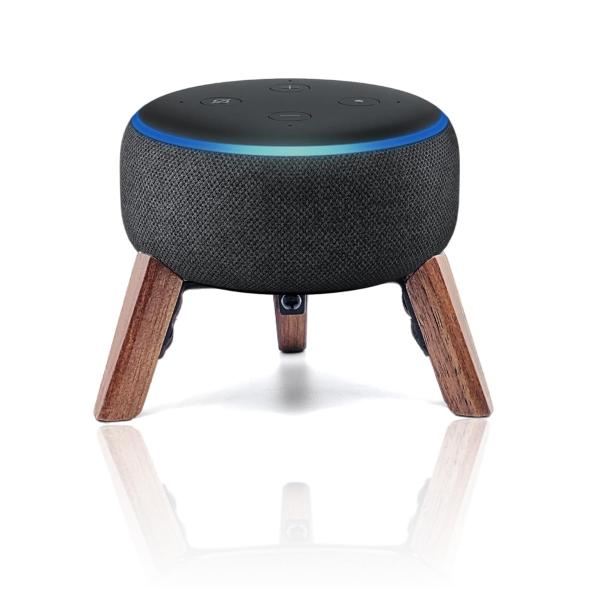 Real Wood Stand for Echo dots 3rd Gen Smart Speake...