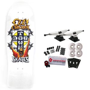 Dogtown オールドスクール スケートボード コンプリートオジーオズボーンパールホワイト 10.1インチ x 30.3インチ  並行輸入品｜import-tabaido