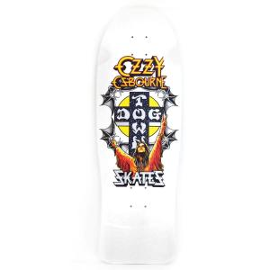【並行輸入品】Dogtown オールドスクール スケートボードデッキ オジー・オズボーン パールホワイト 10.1インチ x 30.3インチ D