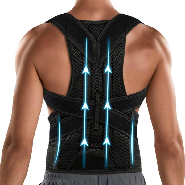 【並行輸入品】Posture Corrector for Men&amp;Women   Back Brac...