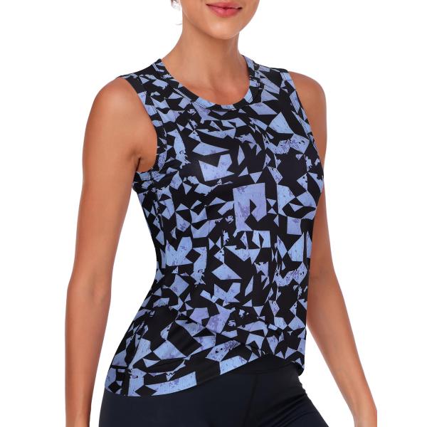 【並行輸入品】LURANEE Women's Workout Athletic Tank Tops ...