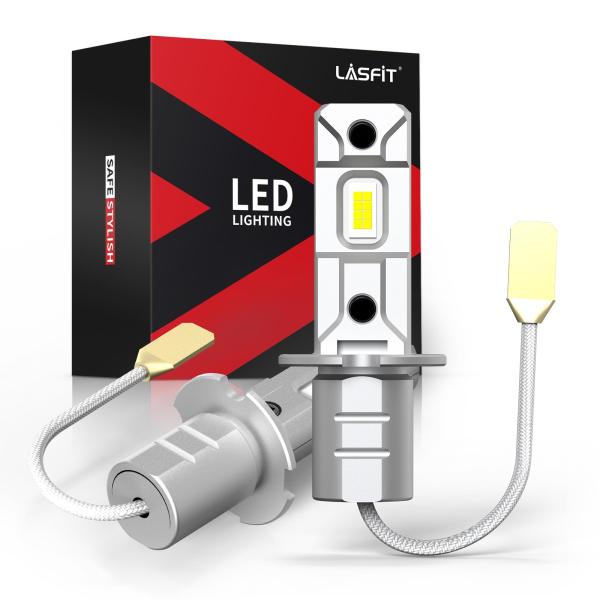 【並行輸入品】LASFIT H3 LED フォグライト電球 6000K ホワイト 200%明るい C...