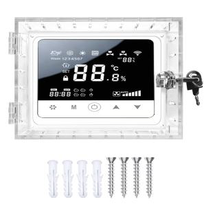 【並行輸入品】Young Dance ユニバーサル A/C サーモスタットロックボックス 鍵付き Goole Nest Honeywell ホー