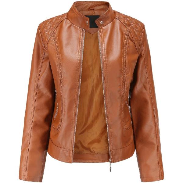 【並行輸入品】Women’s Racer Brown Genuine Sheepskin Quilt...