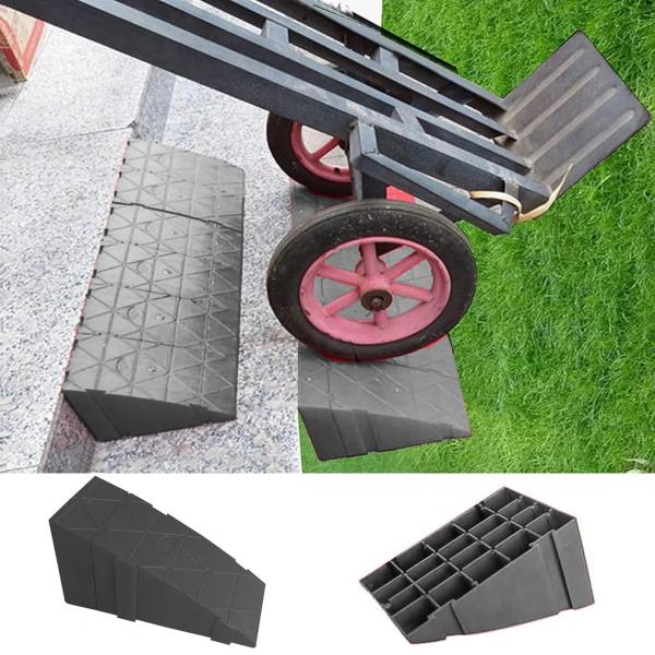 【並行輸入品】Portable Curb Ramp Lightweight Plastic Thre...