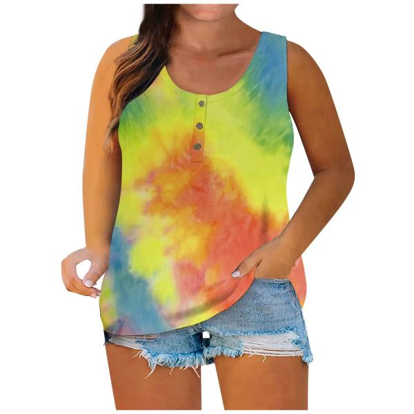 【並行輸入品】Generic Loose Tank Tops for Women Casual Su...