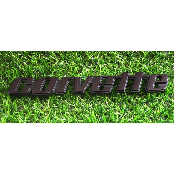 【並行輸入品】1Pcs Corvette Rear Bumper Emblem 3D Logo Re...
