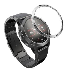 HKTS Stainless Steel smartwatch Cover for Garmin Fenix 6X Pro 6  並行輸入品