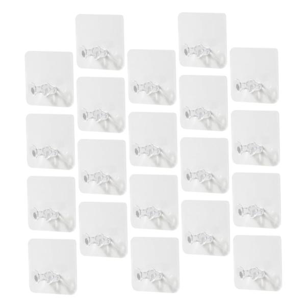 【並行輸入品】UKCOCO 20pcs Power Plug Hook Wall Wire Hook...